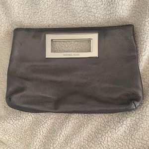 Michael Kors Silver/Pewter Berkley Clutch
